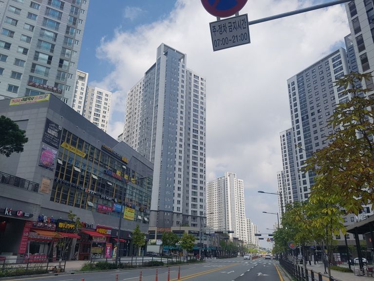 써밋플레이스아파트 단열필름