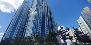 킨텍스 더샵 아파트 단열필름 AQUA50 시공