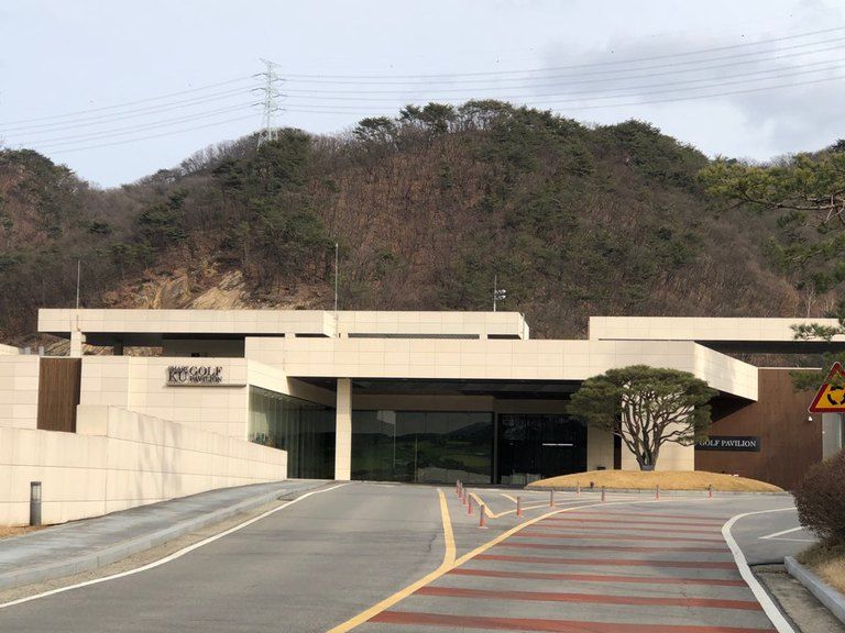 KU 골프 파빌리온 외부시선차단필름 
