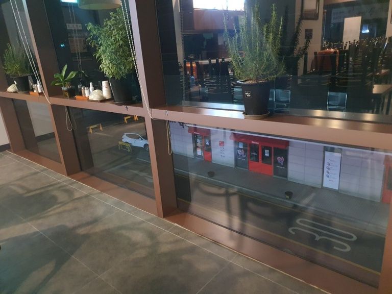 일산 차병원 건물 내부 상가 강남교자 BK05 시공
